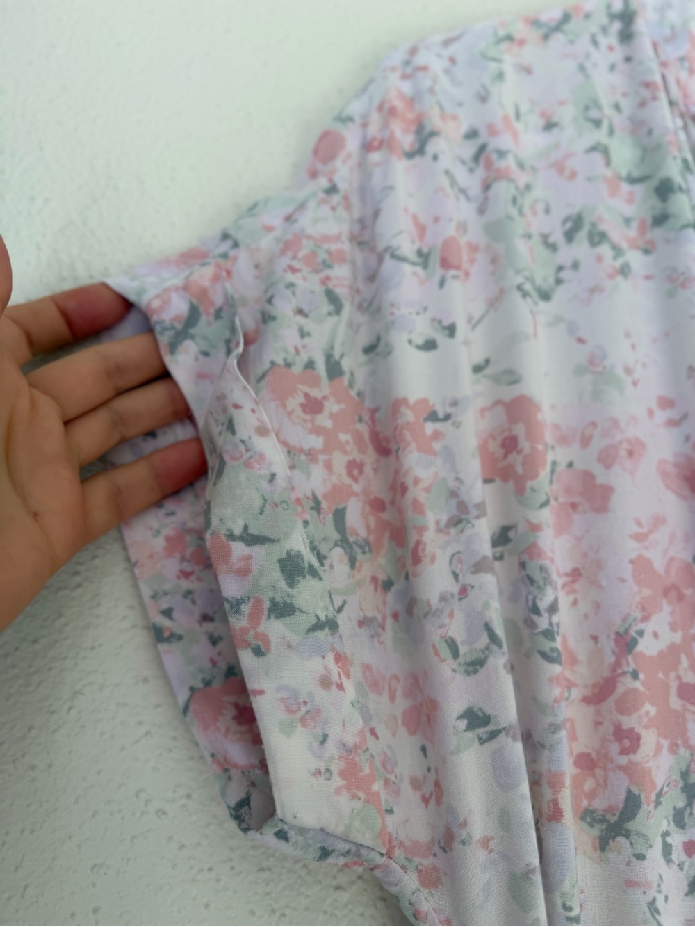 H&M Floral Maxi Dress in Pink and Mint - Picture 7 of 11